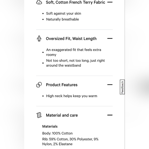 Lulilemon Perfectly Oversized Ringer Funnel-Neck Half Zip - Picture 4 of 7